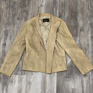 Neto 100% Leather Jacket Vintage Size 6